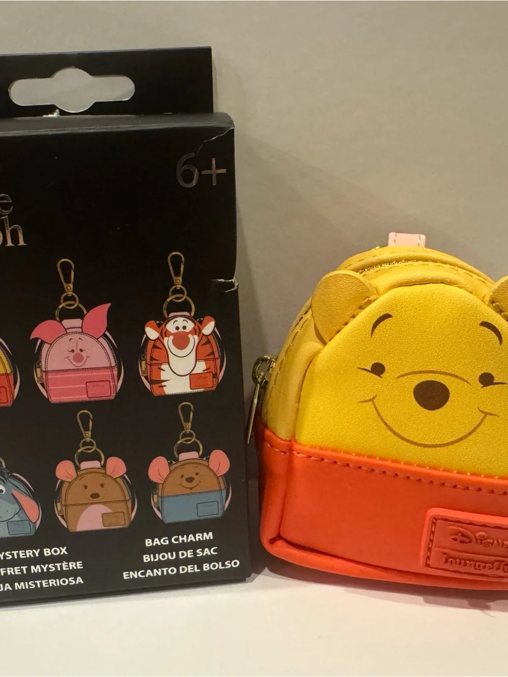 Loungefly Winnie the Pooh Yellow and Orange Mini Backpack Charm